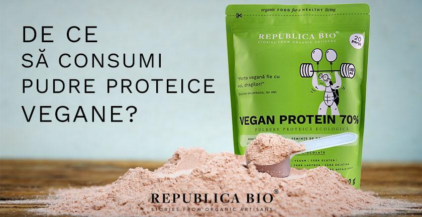 De ce să consumi pudre proteice vegane?